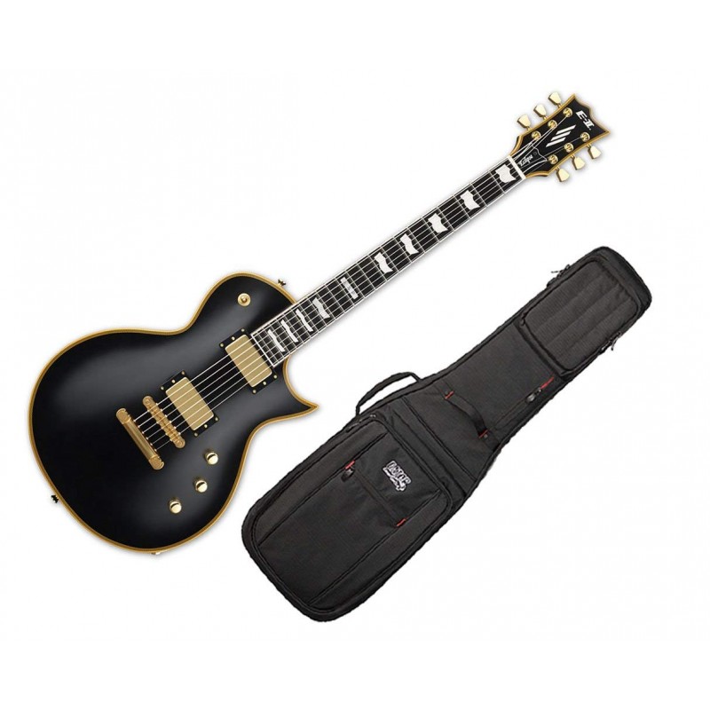 گیتار الکتریک ESP E-II ECLIPSE DB Vintage Black w/Pro Series Gig bag
