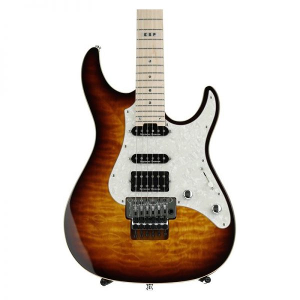 گیتار الکتریک ESP E-II ST-1 Quilt Maple - Tea Sunburst